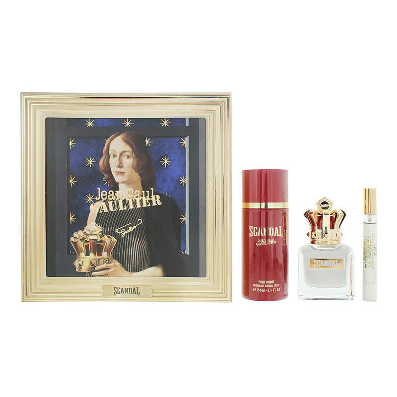 Jean Paul Gaultier Men's Scandal Pour Homme Gift Set Fragrances - Luxurious Fragrance Available Online in Hong Kong & China