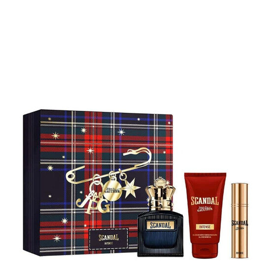 Jean Paul Gaultier Men's Scandal Pour Homme Intense 3pcs EDP Gift Set Fragrances - Luxurious Fragrance Available Online in Hong Kong & China