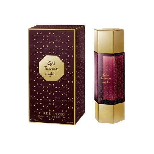 Jesus Del Pozo Ladies Gold Tuberose Nights EDP 3.4 oz Fragrances (Wholesale) - Luxurious Fragrance Available Online in Hong Kong & China