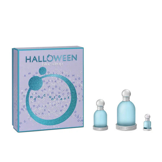 Jesus Del Pozo Ladies Halloween Blue Drop Gift Set - Luxurious Fragrance Available Online in Hong Kong & China