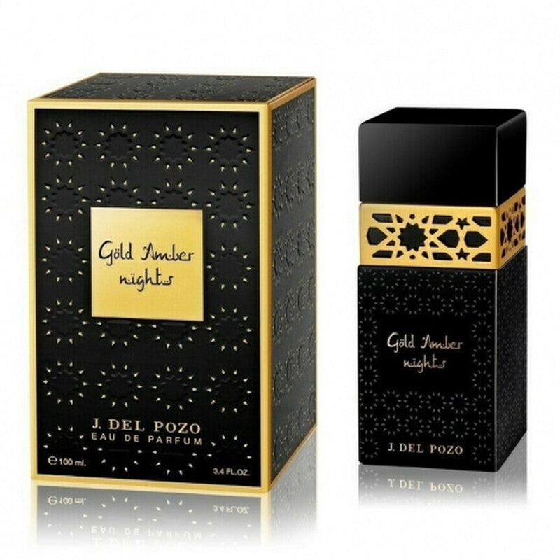 Jesus Del Pozo Men's Gold Amber Nights EDP 3.4 oz Fragrances - Luxurious Fragrance Available Online in Hong Kong & China