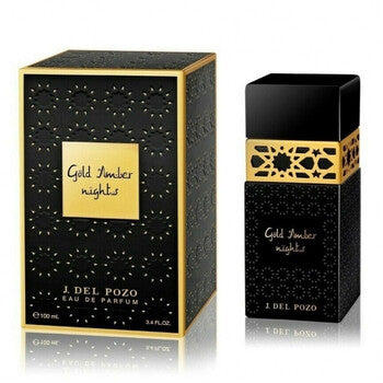 Jesus Del Pozo Men's Gold Amber Nights EDP 3.4 oz - Luxurious Fragrance Available Online in Hong Kong & China