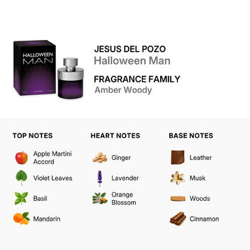 Jesus Del Pozo Men's Halloween EDT Spray 2.5 oz (Wholesale) - Luxurious Fragrance Available Online in Hong Kong & China