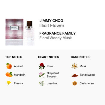 Jimmy Choo Illicit Flower / Jimmy Choo EDT Spray 1.3 oz (40 ml) (w) - Luxurious Fragrance Available Online in Hong Kong & China