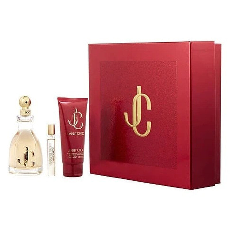Jimmy Choo Ladies I Want Choo Gift Set Fragrances - Luxurious Fragrance Available Online in Hong Kong & China