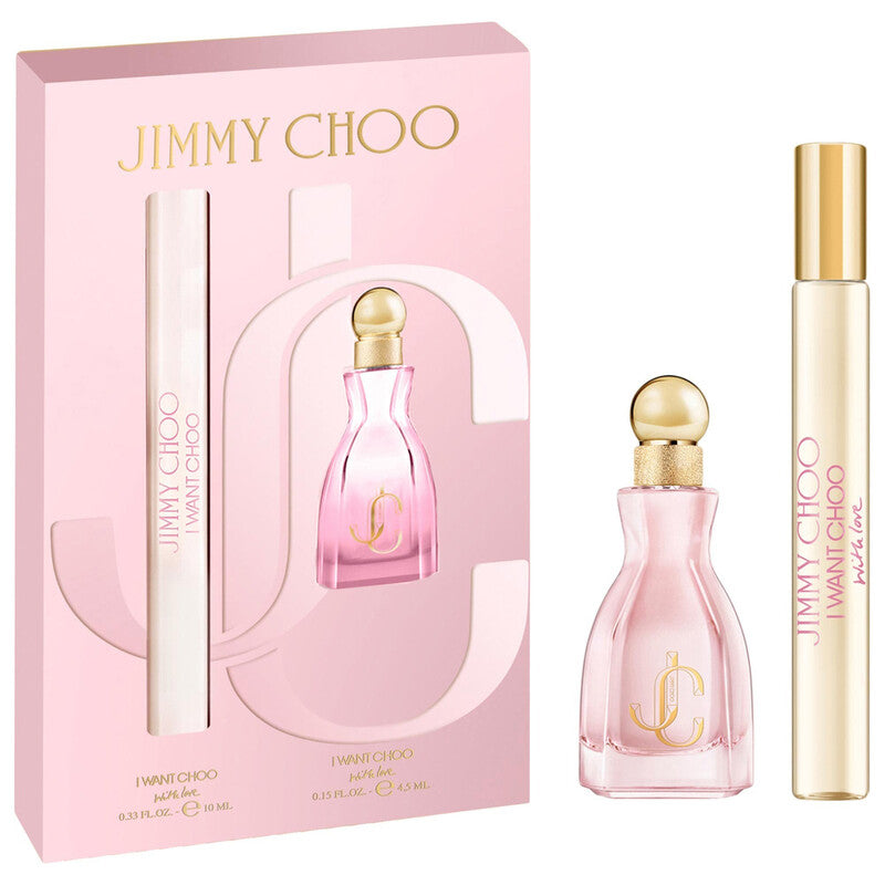 Jimmy Choo Ladies I Want Choo With Love Gift Set Fragrances - Luxurious Fragrance Available Online in Hong Kong & China