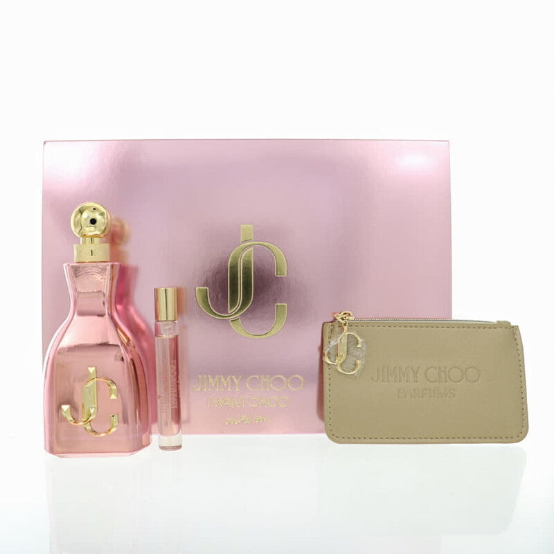 Jimmy Choo Ladies I Want Choo With Love Gift Set Fragrances - Luxurious Fragrance Available Online in Hong Kong & China