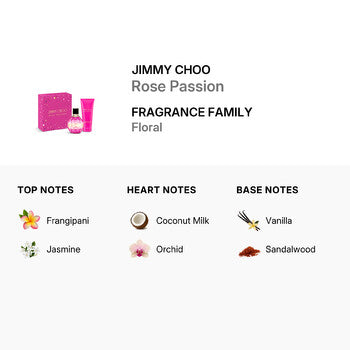 Jimmy Choo Ladies Rose Passion Gift Set (Wholesale) - Luxurious Fragrance Available Online in Hong Kong & China