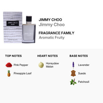Jimmy Choo Man / Jimmy Choo EDT Spray 1.7 oz (m) - Luxurious Fragrance Available Online in Hong Kong & China