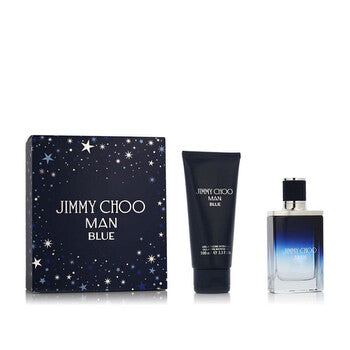 Jimmy Choo Men's Man Blue 2pcs EDT Gift Set Fragrances (Wholesale) - Luxurious Fragrance Available Online in Hong Kong & China
