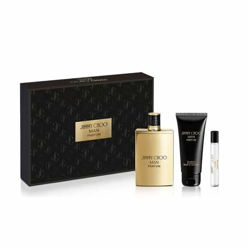 Jimmy Choo Men's Man Gold Parfum Gift Set Fragrances - Luxurious Fragrance Available Online in Hong Kong & China