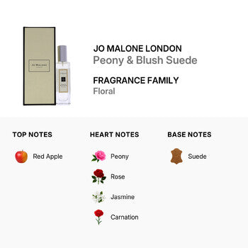 Jo Malone London Ladies Peony & Blush Suede EDC Spray 1 oz (Wholesale) - Luxurious Fragrance Available Online in Hong Kong & China