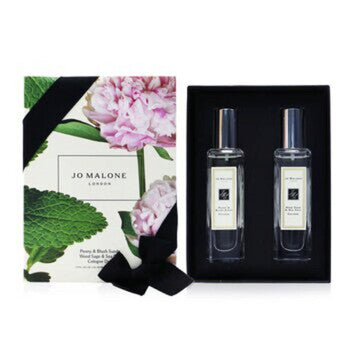 Jo Malone London Unisex Peony & Blush Suede And Wood Sage & Sea Salt Cologne Duo Set Gift Set - Luxurious Fragrance Available Online in Hong Kong & China