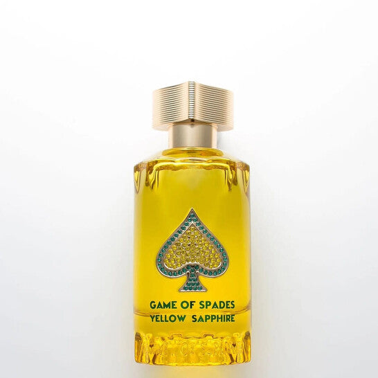 Jo Milano Men's Game Of Spades Yellow Sapphire EDP Spray 3.4 oz Fragrances (Wholesale) - Luxurious Fragrance Available Online in Hong Kong & China