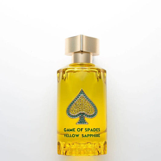 Jo Milano Men's Game Of Spades Yellow Sapphire EDP Spray 3.4 oz Fragrances (Wholesale) - Luxurious Fragrance Available Online in Hong Kong & China