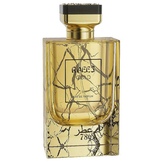 Jo Milano Men's Raees Gold 786 EDP Spray 3.4 oz Fragrances (Wholesale) - Luxurious Fragrance Available Online in Hong Kong & China