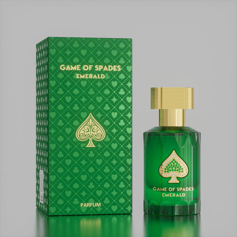 Jo Milano Unisex Game of Spades Emerald Parfum 0.33 oz Fragrances (Wholesale) - Luxurious Fragrance Available Online in Hong Kong & China