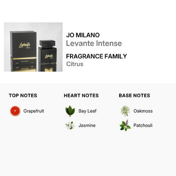Jo Milano Unisex Levante Intense EDP Spray 3.4 oz (Wholesale) - Luxurious Fragrance Available Online in Hong Kong & China
