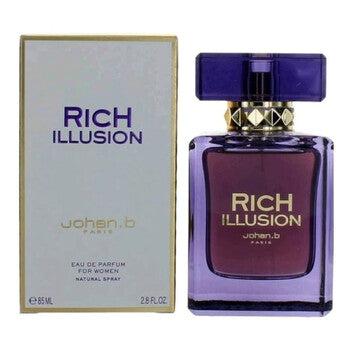 Johan B Ladies Rich Illusion EDP Spray 2.8 oz - Luxurious Fragrance Available Online in Hong Kong & China