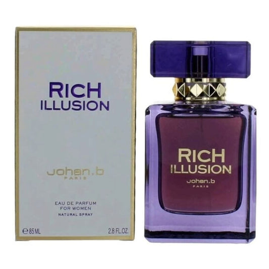 Johan B Ladies Rich Illusion EDP Spray 2.8 oz Fragrances (Wholesale) - Luxurious Fragrance Available Online in Hong Kong & China