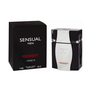 Johan B Men's Sensual Men Midnight EDT Spray 2.8 oz - Luxurious Fragrance Available Online in Hong Kong & China