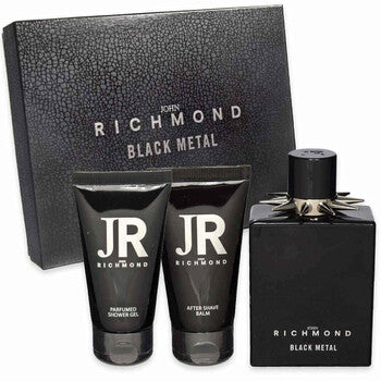 John Richmond Men's Black Metal Gift Set Fragrances (Wholesale) - Luxurious Fragrance Available Online in Hong Kong & China