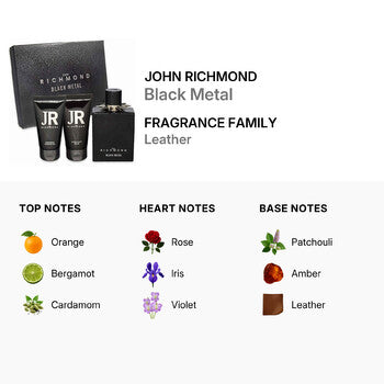 John Richmond Men's Black Metal Gift Set (Wholesale) - Luxurious Fragrance Available Online in Hong Kong & China