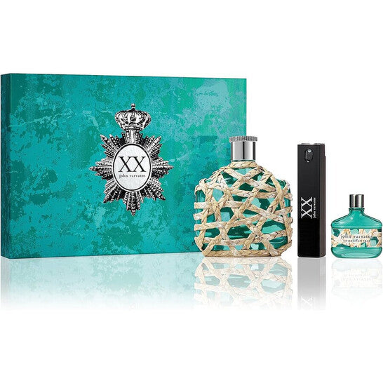 John Varvatos Men's XX Teal Gift Set Fragrances - Luxurious Fragrance Available Online in Hong Kong & China