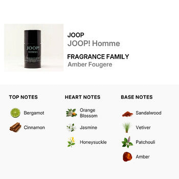 Joop Men's JOOP! Homme Deodorant Stick 2.4 oz (Wholesale) - Luxurious Fragrance Available Online in Hong Kong & China