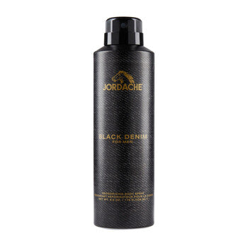 Jordache Men's Black Denim Deodorant Body Spray 6 oz - Luxurious Fragrance Available Online in Hong Kong & China