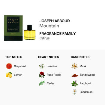 Joseph Abboud Men's Mountain EDP Spray 3.4 oz Fragrances (Wholesale) - Luxurious Fragrance Available Online in Hong Kong & China