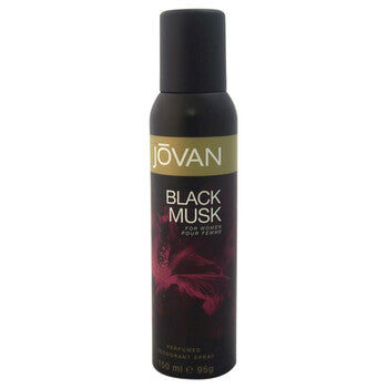 Jovan Black Musk / Jovan Deodorant Spray Perfumed 5.0 oz (150 ml) (w) - Luxurious Fragrance Available Online in Hong Kong & China