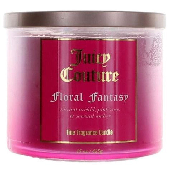 Juicy Couture Floral Fantasy 15.0 oz Scented Candle - Luxurious Fragrance Available Online in Hong Kong & China