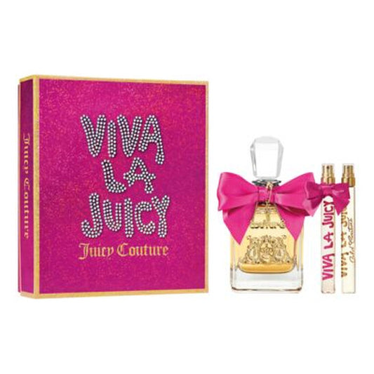 Juicy Couture Ladies Viva La Juicy 3pcs EDP Gift Set Fragrances - Luxurious Fragrance Available Online in Hong Kong & China