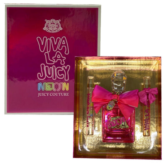 Juicy Couture Ladies Viva La Juicy Neon Gift Set - Luxurious Fragrance Available Online in Hong Kong & China