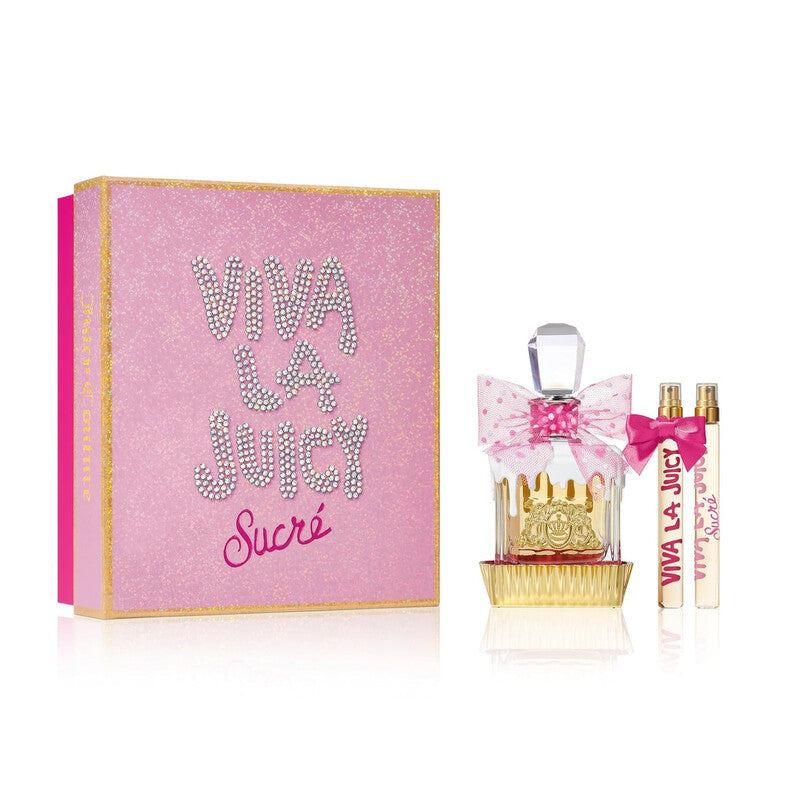 Juicy Couture Ladies Viva La Juicy Sucre 3pcs EDP Gift Set Fragrances - Luxurious Fragrance Available Online in Hong Kong & China