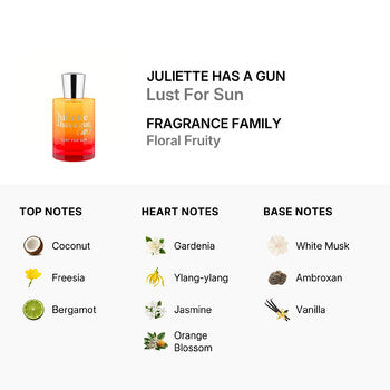 Juliette Has A Gun Lust For Sun EDP 1.7 oz - Luxurious Fragrance Available Online in Hong Kong & China