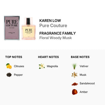 Karen Low Ladies Pure Couture EDP Spray 3.4 oz (Wholesale) - Luxurious Fragrance Available Online in Hong Kong & China