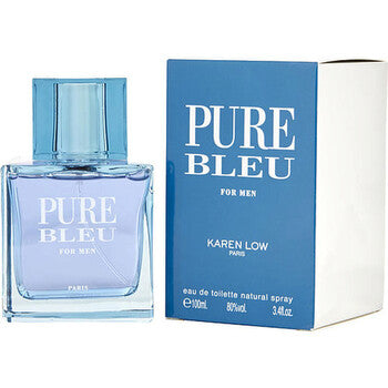 Karen Low Men's Pure Bleu EDT Spray 3.4 oz - Luxurious Fragrance Available Online in Hong Kong & China