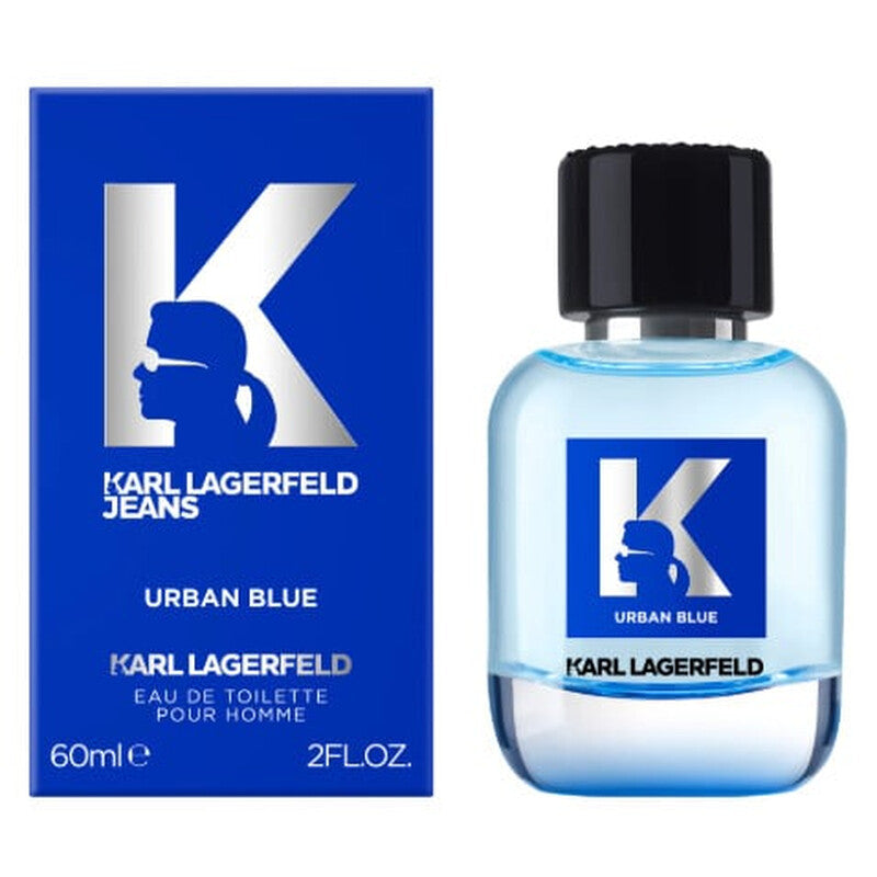 Karl Lagerfeld Men's Urban Blue EDT Spray 2.0 oz Fragrances - Luxurious Fragrance Available Online in Hong Kong & China