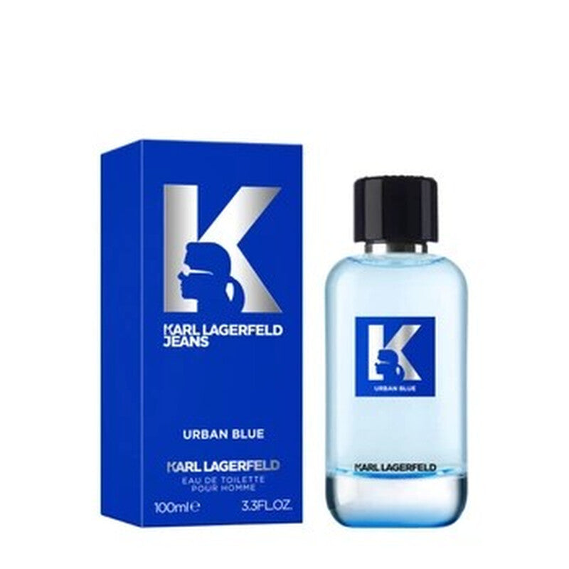 Karl Lagerfeld Men's Urban Blue EDT Spray 3.4 oz Fragrances (Wholesale) - Luxurious Fragrance Available Online in Hong Kong & China