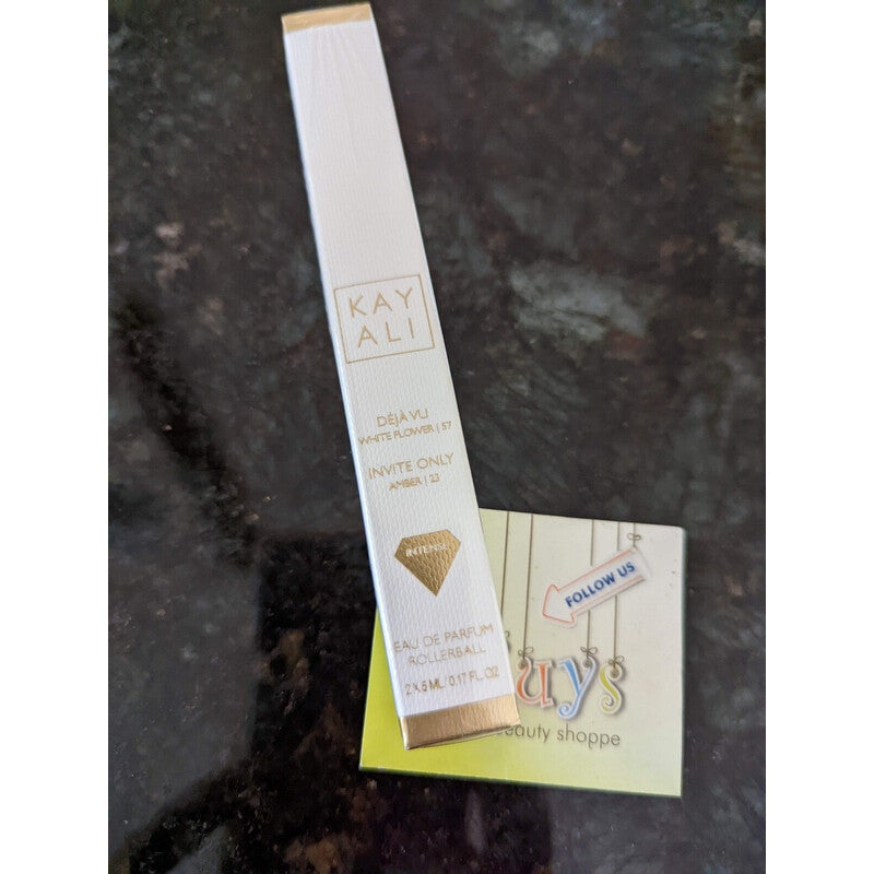Kayali Unisex Deja Vu White Flower 57 + Invite Only Amber 23 Gift Set Fragrances - Luxurious Fragrance Available Online in Hong Kong & China