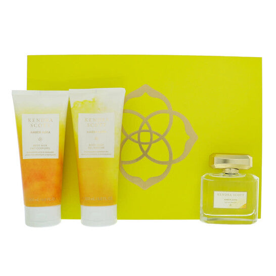 Kendra Scott Ladies Amber Aura Gift Set Fragrances - Luxurious Fragrance Available Online in Hong Kong & China