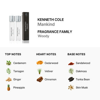 Kenneth Cole Mankind / Kenneth Cole 0.5 oz Travel Trio (m) - Luxurious Fragrance Available Online in Hong Kong & China