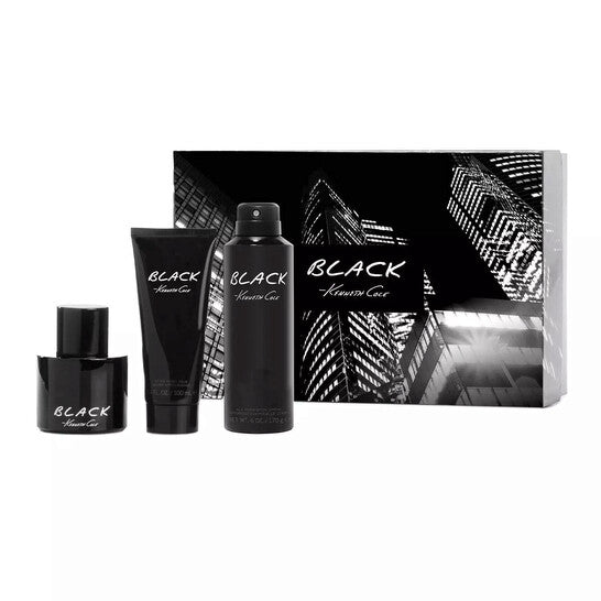 Kenneth Cole Men's Black Men 3pcs EDT Gift Set Fragrances (Wholesale) - Luxurious Fragrance Available Online in Hong Kong & China