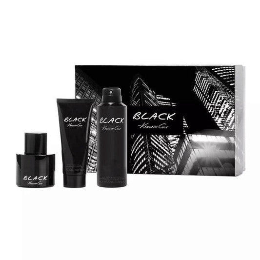 Kenneth Cole Men's Black Men 3pcs EDT Gift Set Fragrances (Wholesale) - Luxurious Fragrance Available Online in Hong Kong & China