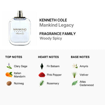Kenneth Cole Men's Mankind Legacy EDT Spray 3.4 oz (Tester) - Luxurious Fragrance Available Online in Hong Kong & China