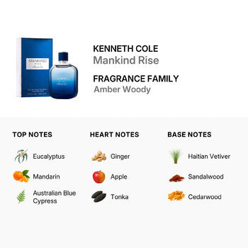 Kenneth Cole Men's Mankind Rise EDT Spray 3.4 oz - Luxurious Fragrance Available Online in Hong Kong & China