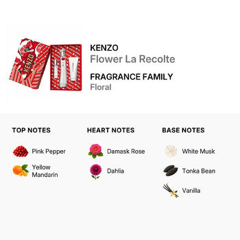 Kenzo Ladies Flower La Recolte Gift Set Fragrances (Wholesale) - Luxurious Fragrance Available Online in Hong Kong & China