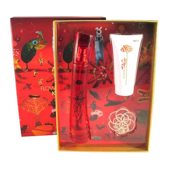 Kenzo Ladies Flower Tag Gift Set Fragrances - Luxurious Fragrance Available Online in Hong Kong & China